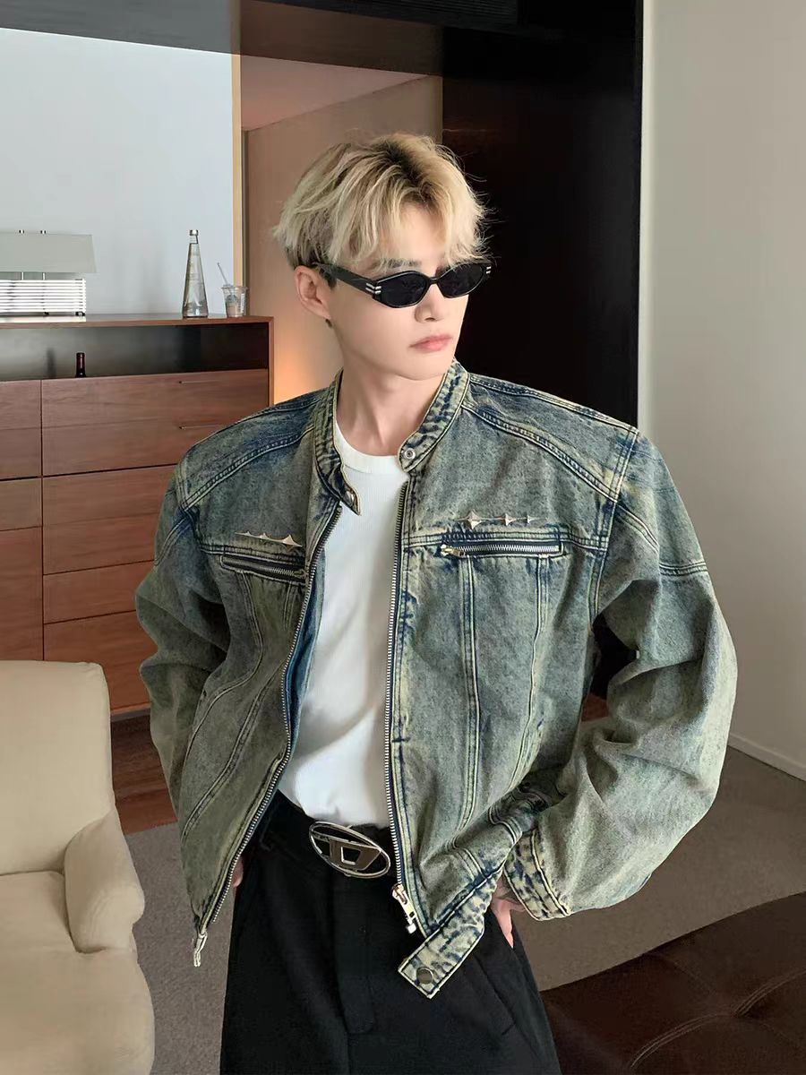 Denim jacket(Anchor development)