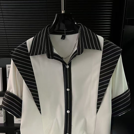 Splicing men's top(Anchor development)