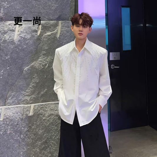 White long-sleeve shirt(Anchor development)